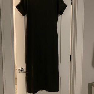 Grey theory long dress